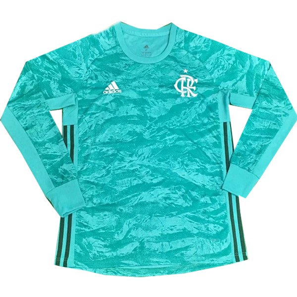 Camiseta Flamengo ML Portero 2019-20 Verde